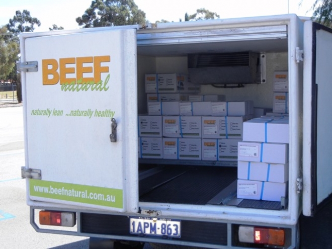 Beef Natural - Delivery Truck