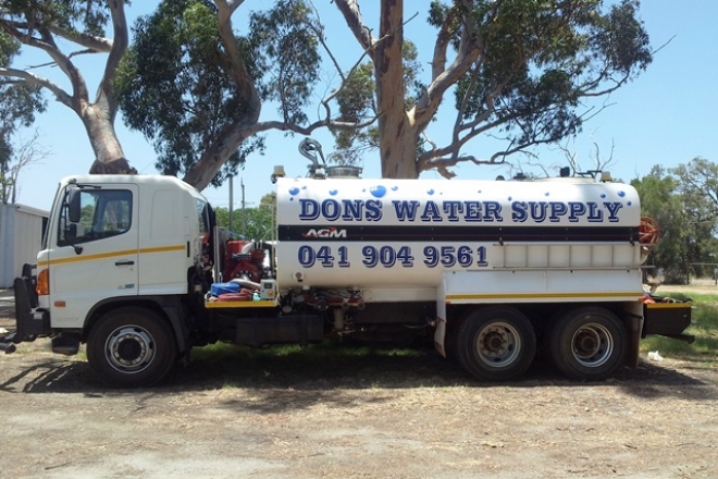 Dons Water Supply Tanker
